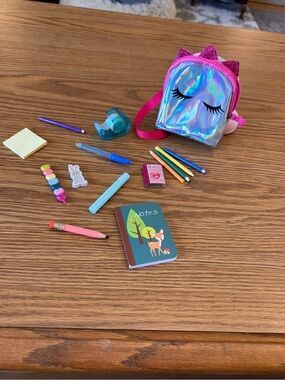 Holographic Pink Unicorn Mini Backpack for Kids - Shiny Pink Unicorn Purse